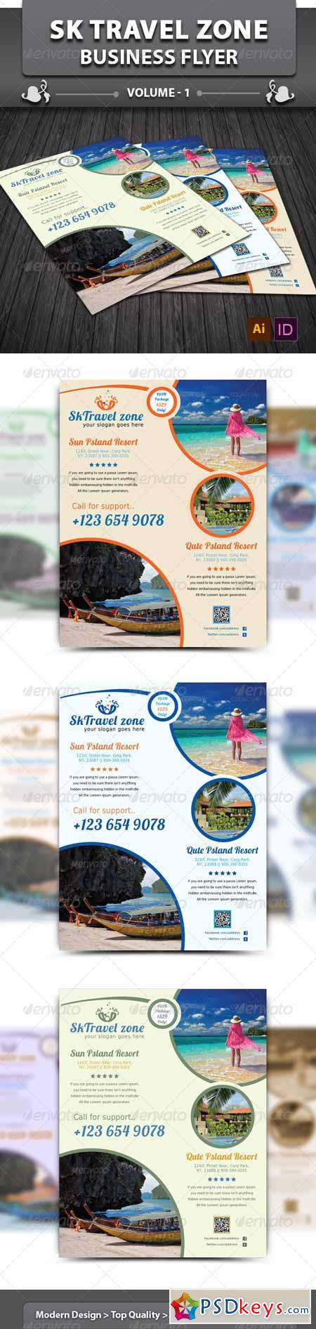 Travel Tourism Business Flyer Volume 1 6042021