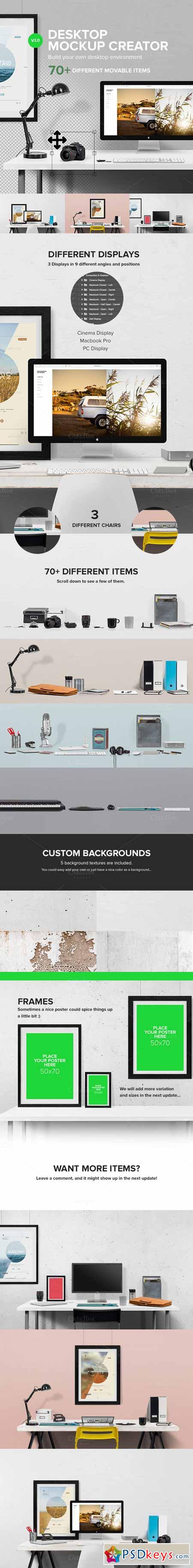 Download Desktop Mockup Creator 164400 » Free Download Photoshop ...