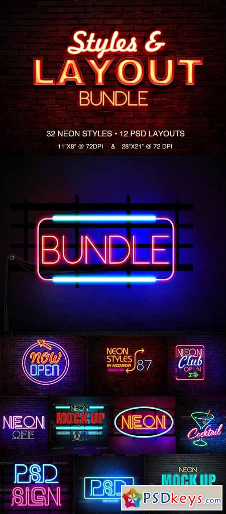 Neon Styles Bundle 8391077