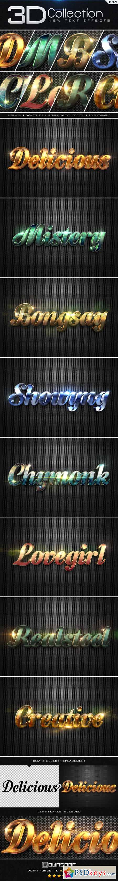 New 3D Collection Text Effects GO.5 9693996
