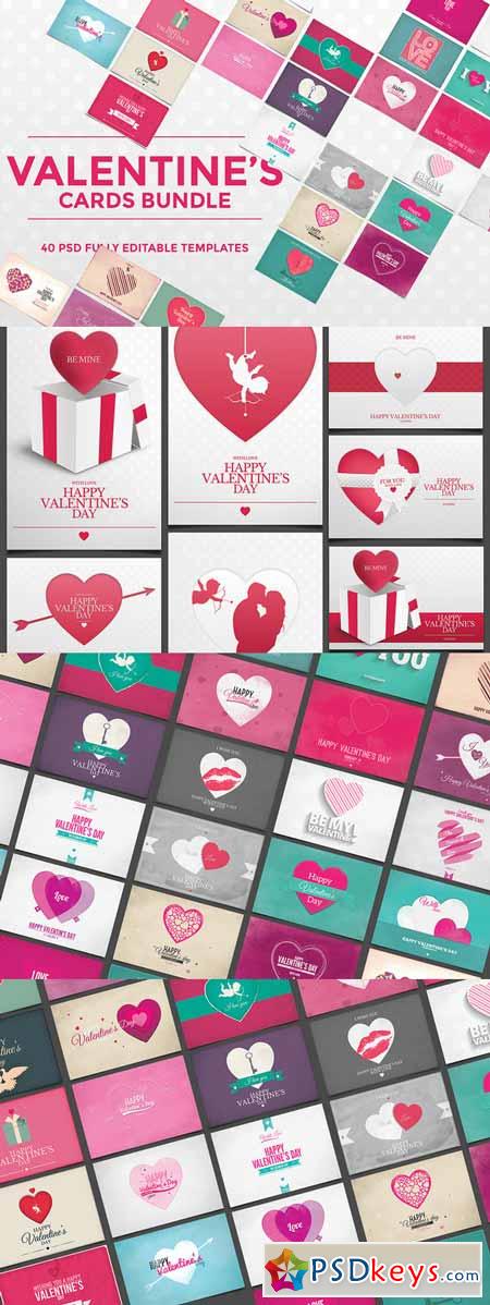 40 Valentine's Day Cards 159631