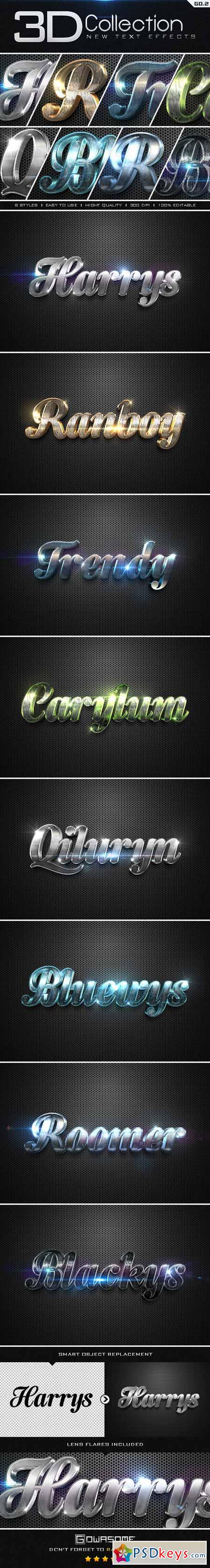 New 3D Collection Text Effects GO.2 9609990
