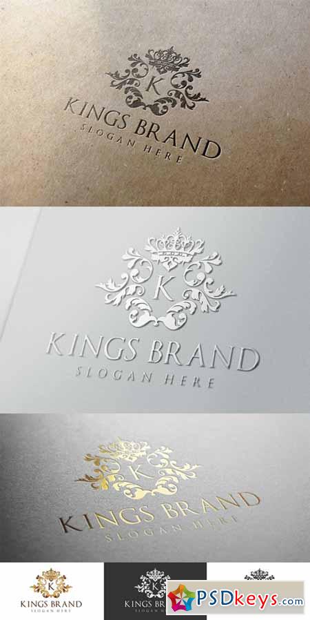Kings Brand Logo Template 15333
