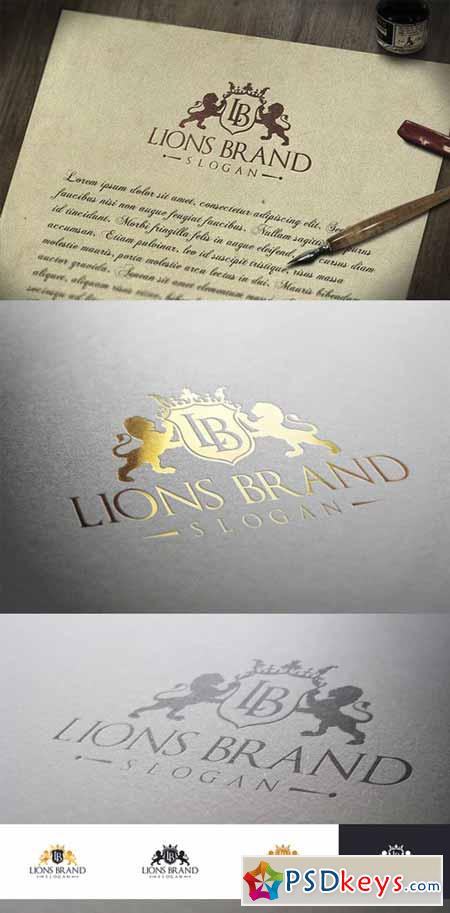 Lions Brand Logo 24574