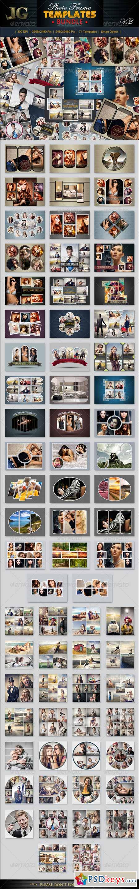 Photo Frame Templates Bundle V2 8004896