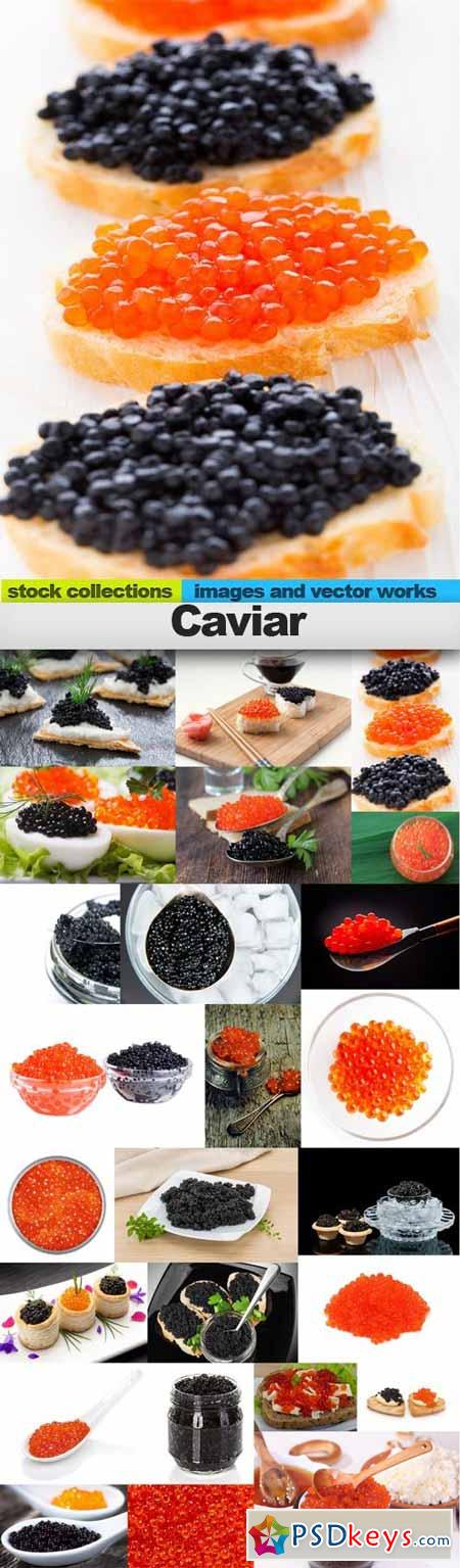 Caviar, 25 x UHQ JPEG