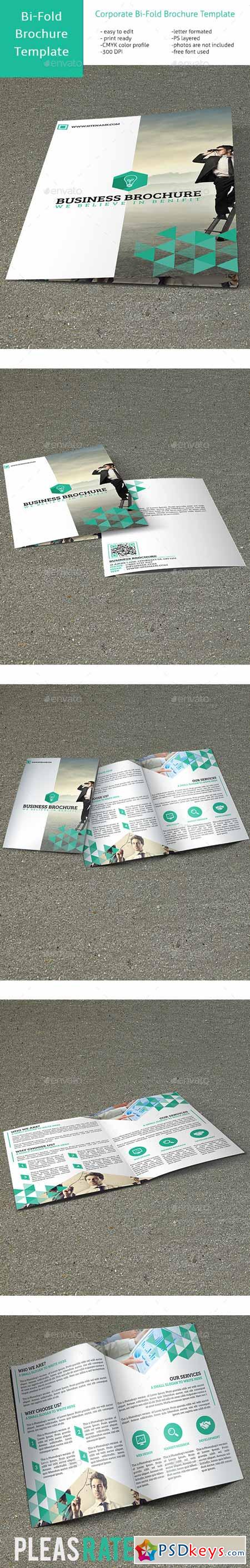 Corporate Bi-Fold Multipurpose Brochure VO-20 8813447