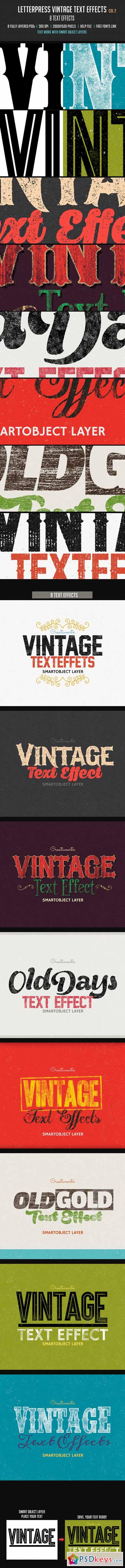 Letterpress Vintage Text Effects 2 10269589