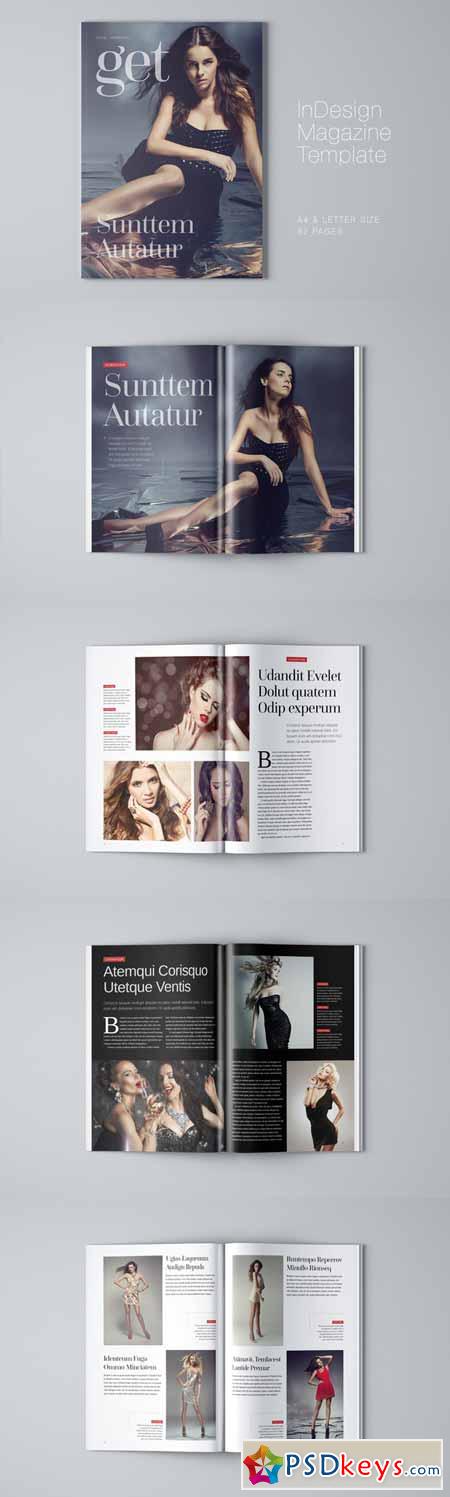 Get Magazine Template 171299