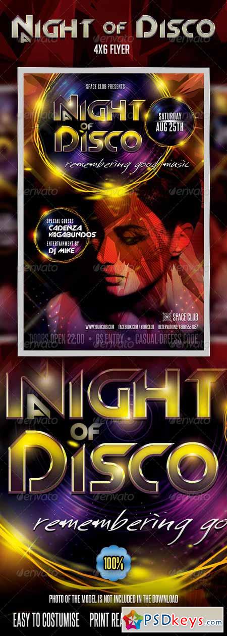 A night of Disco Flyer 2798445