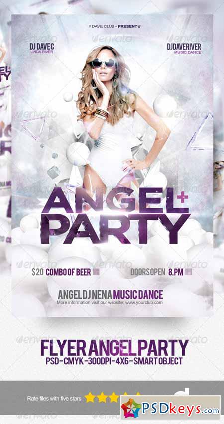 Flyer Angel Party 5029121