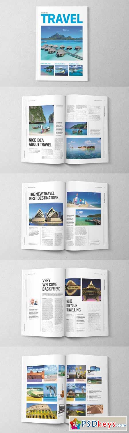 Magazine Editorial Template 03 14725