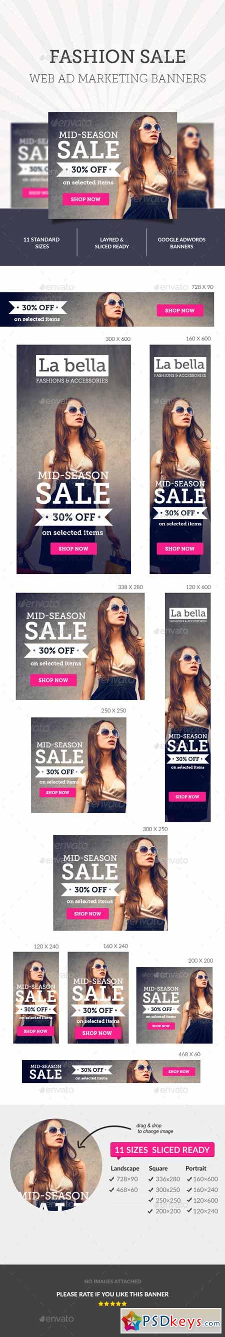 Fashion Sale Ad Banners 10274467