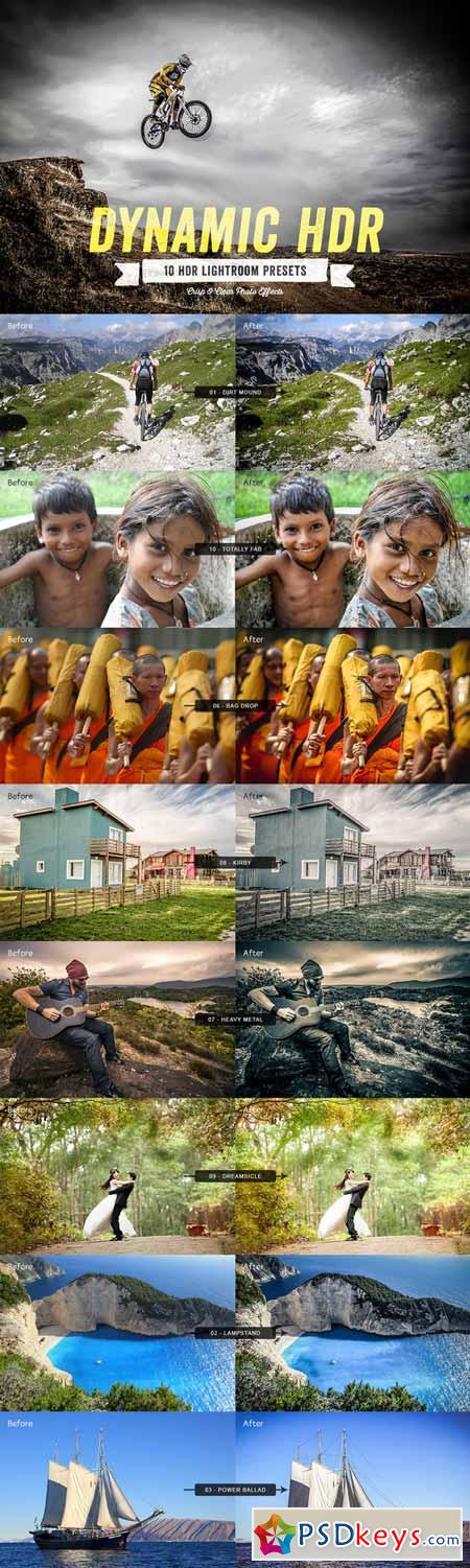 Dynamic HDR Lightroom Presets Vol 1 98336