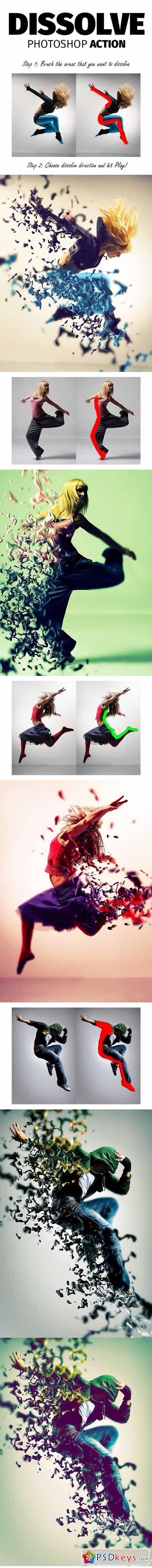 Dissolve Photoshop Action 10291385