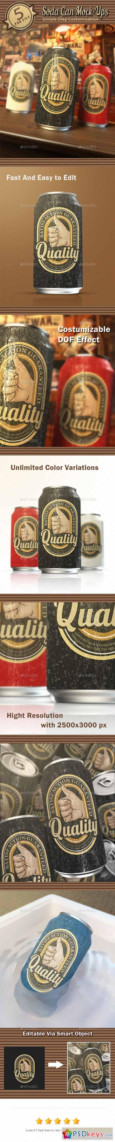 Soda Can Mock-Ups 10406786