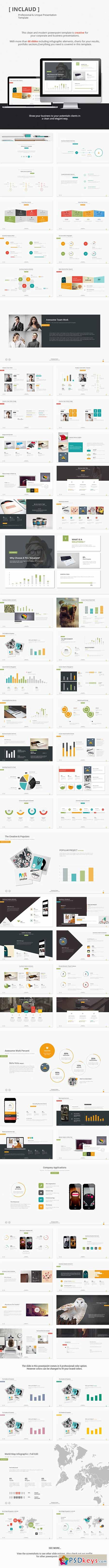 Claude - Clean & Professional Template 10137105
