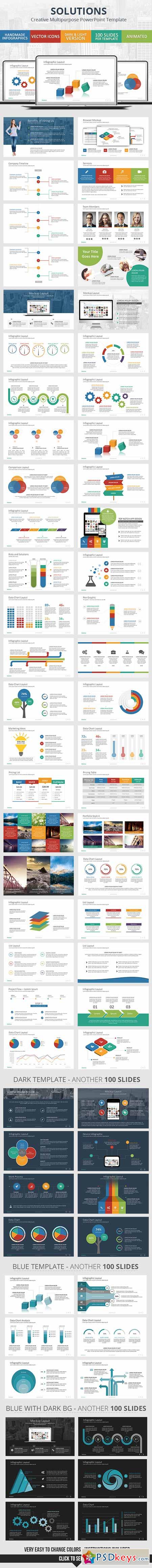 Solutions - PowerPoint Presentation Template 10284842