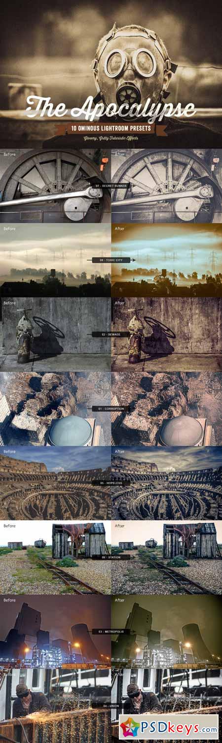 The Apocalypse Lightroom Presets 122304