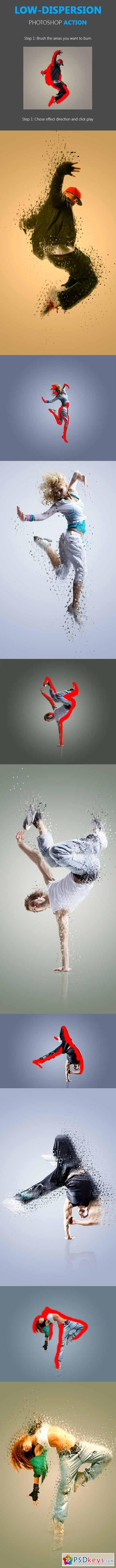 Low Dispersion Photoshop Action 10433946