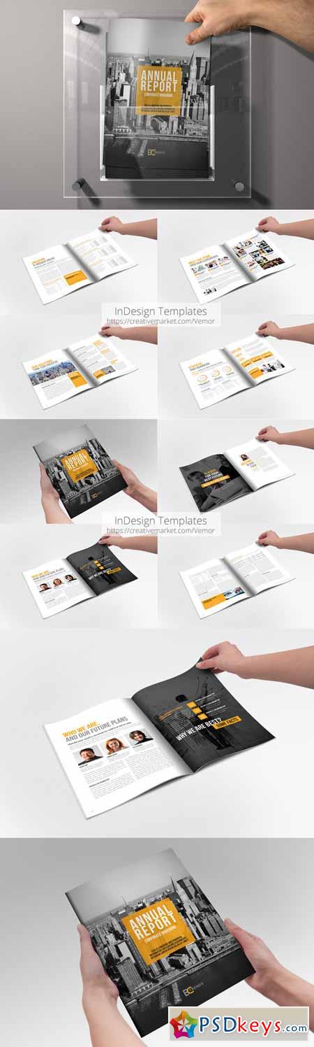 Annual Repotr 2015 InDesign Template 195396