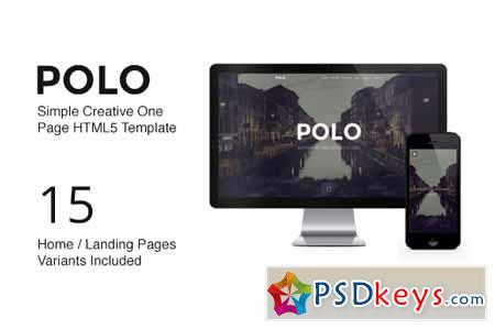 POLO - One Page Parallax Template 120801