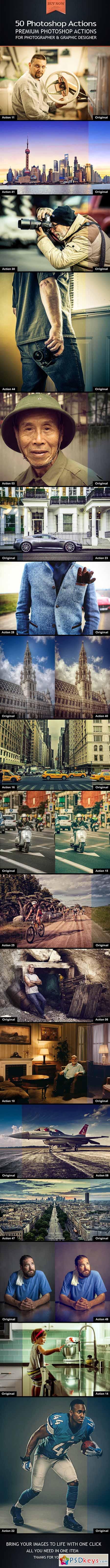 50 Photoshop Actions 10490205