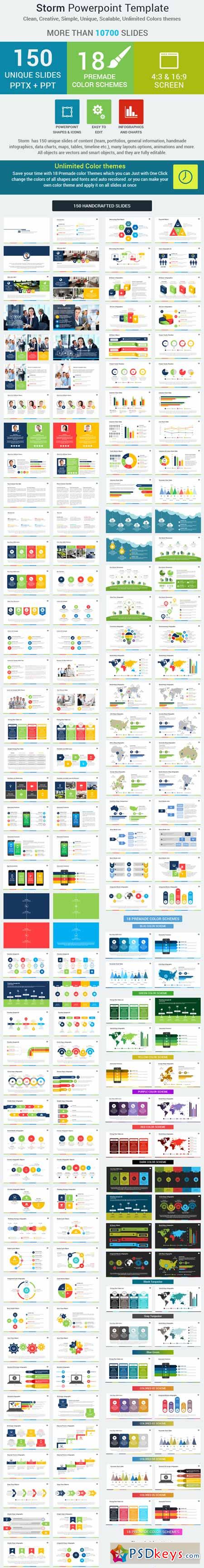 Storm PowerPoint Presentation Template 8987774