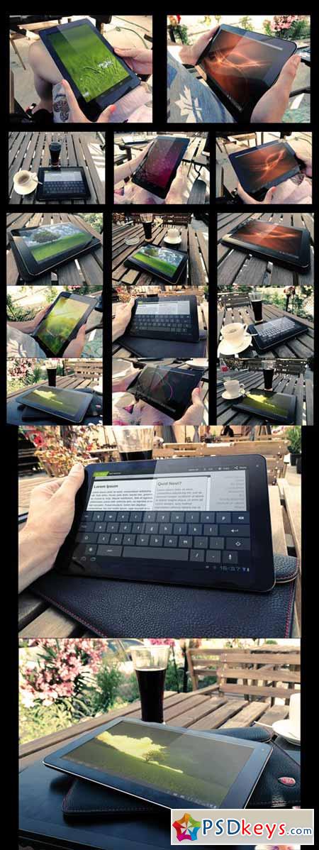 Bundle PhotoRealistic Tablet Mockup 200715