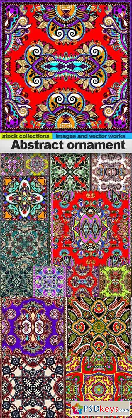 Abstract ornament, 15 x EPS