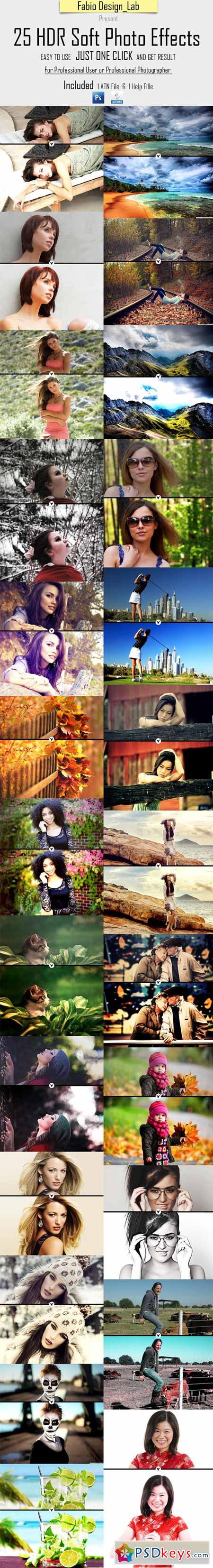 25 HDR Soft Photo Effects 10282438