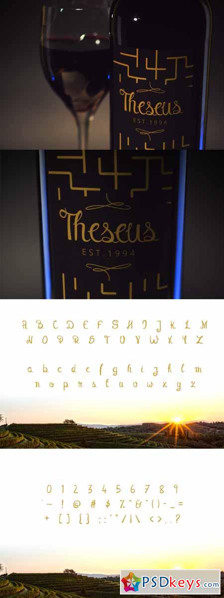 Theseus Font 205807