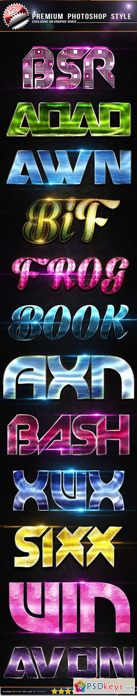 12 Premium Text Effect 10592148