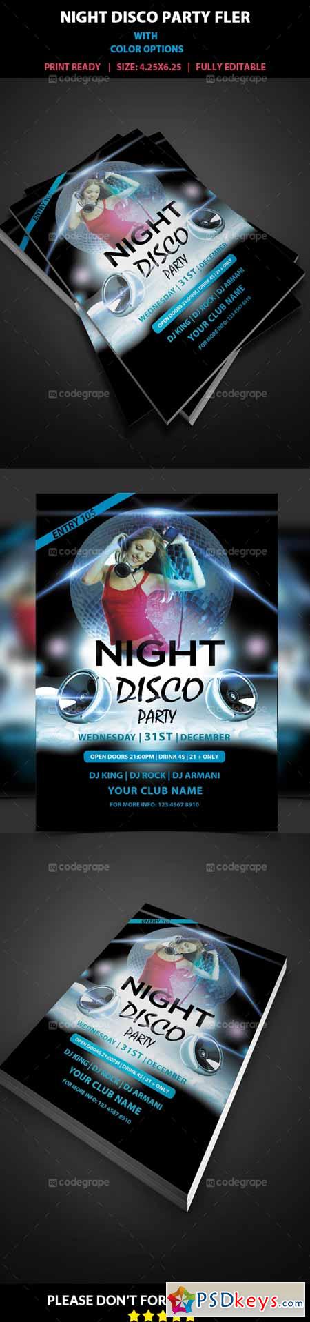 Night Party Flyer 5314