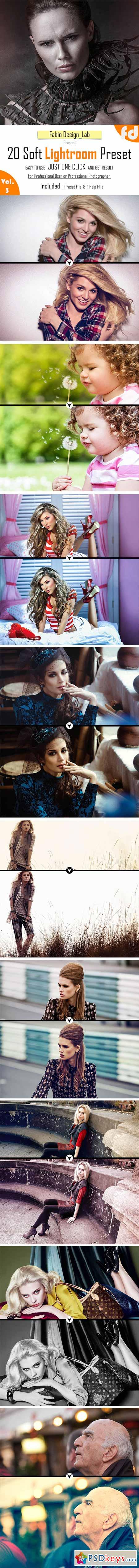 20 Soft Lightroom Preset Vol.3 10519776