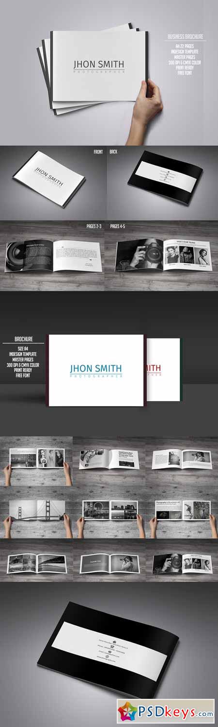 Minimal Portfolio Brochure 214284