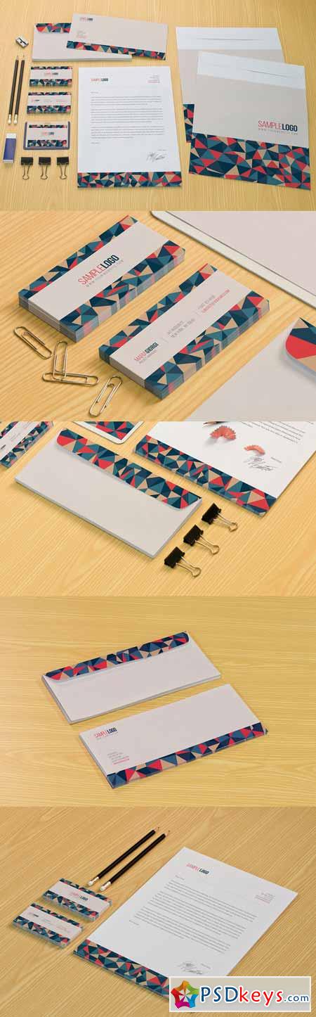 Colorful Pattern Stationery 211322