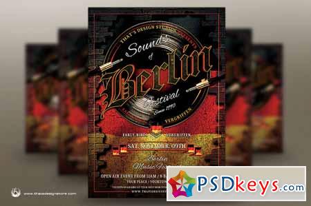 Sounds of Berlin Flyer Poster 219179