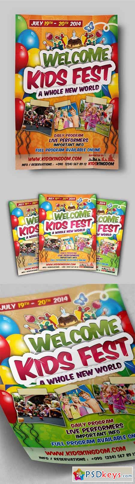 Kids Festival Flyers 219166