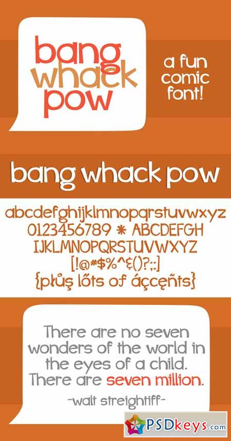 Bang Whack Pow 184156