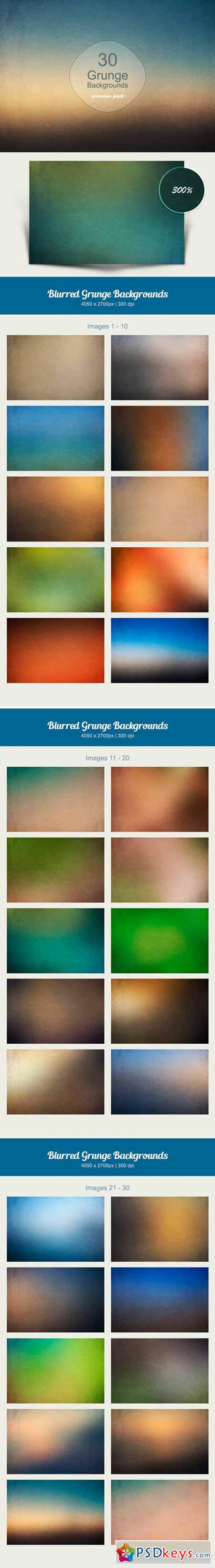 30 Grunge Blurred Backgrounds 219810