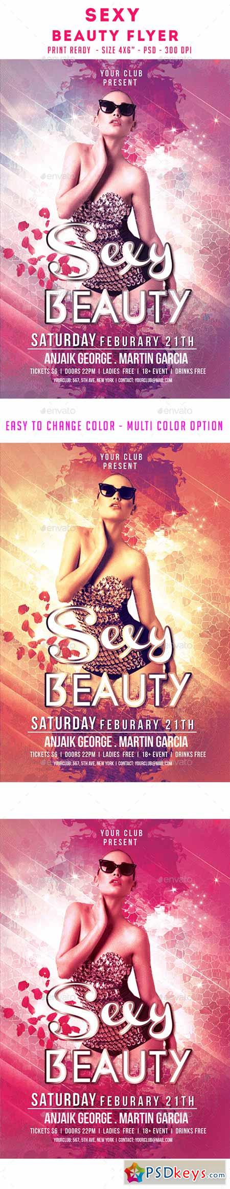 Sexy Beauty Flyer 10376608