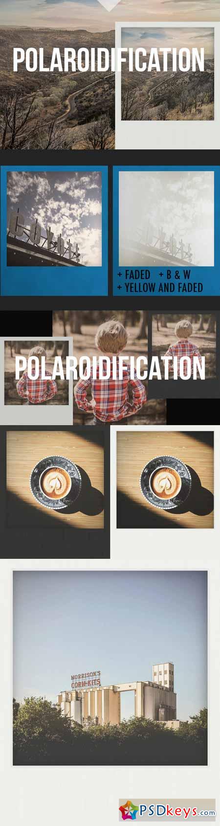 Polaroidification Photoshop Action 92897