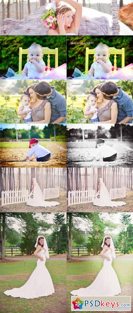 Alicia Hite Photography -  Clean Work Photoshop Actions