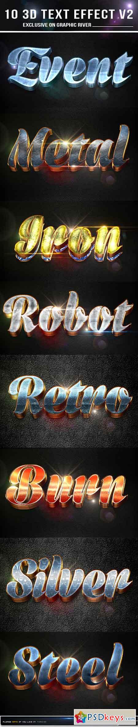 10 3D Text Effect v2 10781614