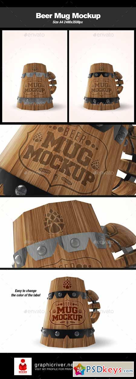 Beer Mug Mockup