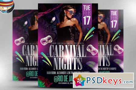 Carnival Nights Flyer Template 158177