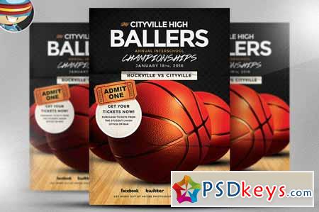 Basketball Flyer Template 53157