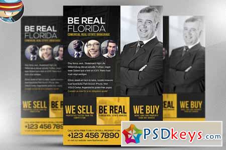 Be Real Flyer Template 29176