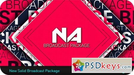 New Solid Broadcast Package - After Effects Projects
